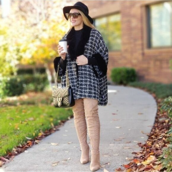 🔥BACK IN STOCK! CHANTELLA Tweed Cape ☆BEST SEL… - Picture 11 of 14
